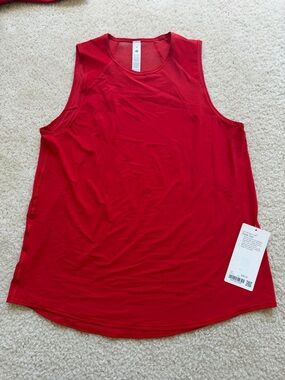 lululemon athletica Red Women's Sculpt Tank Top Size 12 NWT